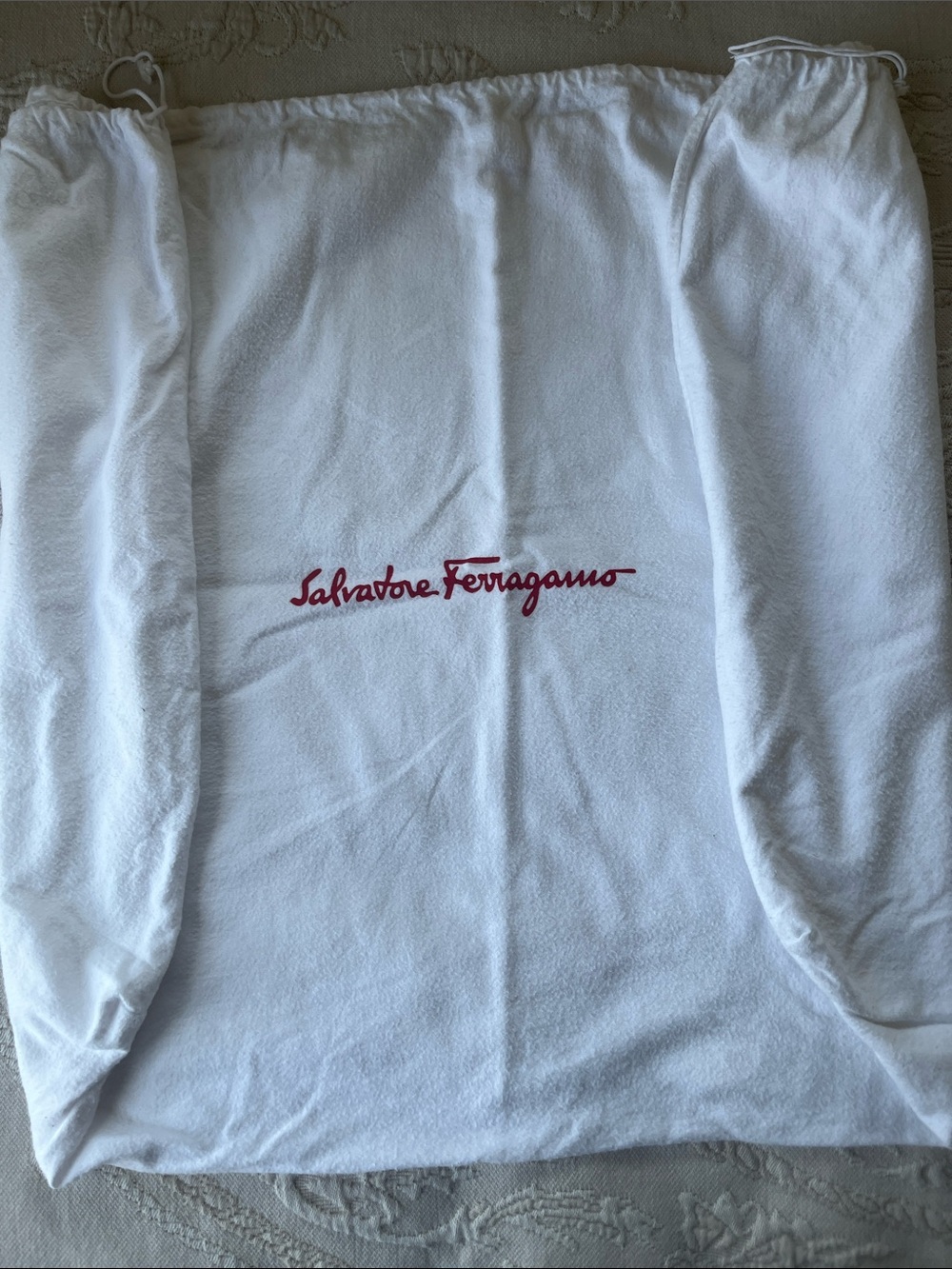 Extra Large Salvatore Ferragamo Fabric Dust Bag  30x21 inches